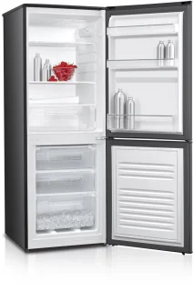 MPM Koel-vriescombinatie 215L, mechanische thermostaat, donkergrijs