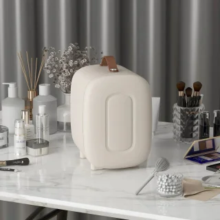 Mylucinda Mini Koelkast 4L Crème Wit