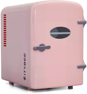 De NETTLIFE Mini Koelkast 4L Roze in één oogopslag