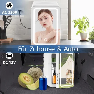 NETTLIFE Skincare Fridge Mini Koelkast Wit 6L