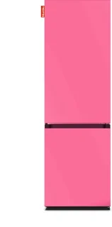NUNKI Largecombinf-ABUB Combi Bottom Koelkast Bubblegum Pink Satin