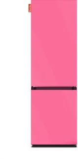 NUNKI LARGECOMBINF-FBUB Combi Koelkast Bubblegum Pink Satin
