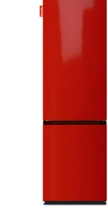 NUNKI LARGECOMBINF-FRED Combi Bottom Koelkast Hot Rod Red Gloss