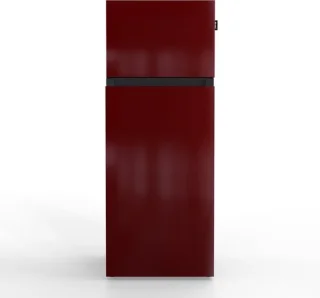 NUNKI MEDIUM-ABUR dubbel-deurs koelkast, burgundy