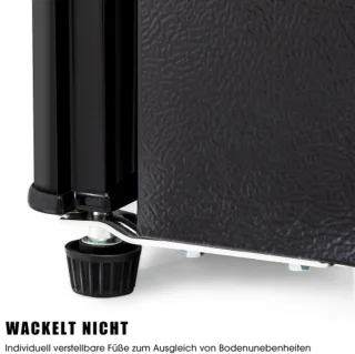 Premium Zwart Koelvriescombinatie 60L E-klasse