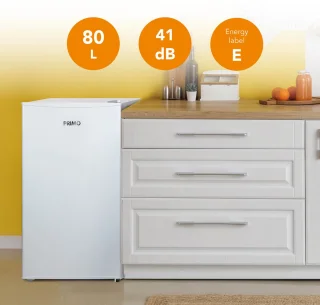 PRIMO PR144FR Koelkast Tafelmodel 80L Wit E