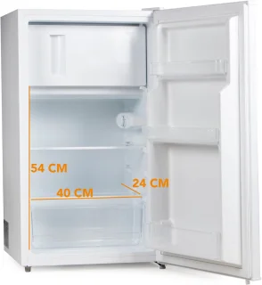 PRIMO PR144FR Koelkast Tafelmodel 80L Wit E