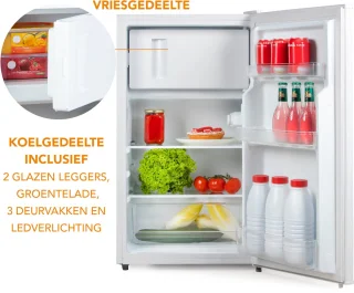 PRIMO PR144FR Koelkast Tafelmodel 80L Wit E