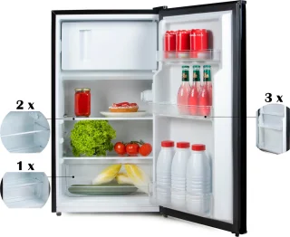 PRIMO PR145FR Koelkast Tafelmodel 80L Zwart E