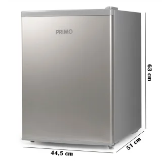 PRIMO PR154FR Tafelmodel Koelkast 66L Zilver