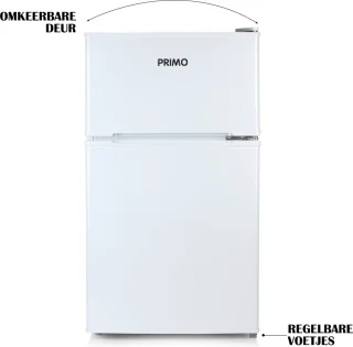 PRIMO PR156FR Koelkast tafelmodel 87L wit