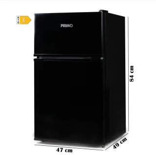 PRIMO PR157FR Tafelmodel Koelkast 87L Zwart