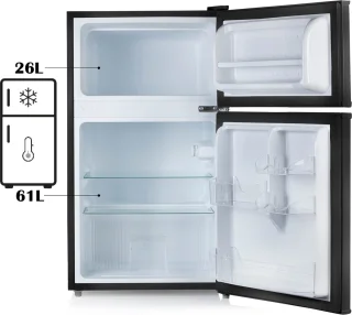 PRIMO PR157FR Tafelmodel Koelkast 87L Zwart