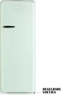 PRIMO PR165RKMG Retro Koelvrieskast 218L Muntgroen