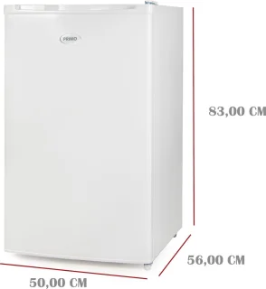 PRIMO PR174FR Koelvriescombinatie 102L Wit Vrijstaand