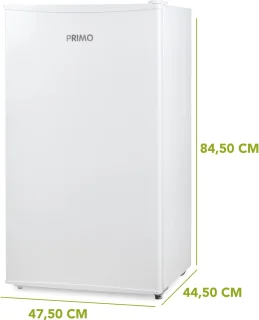 PRIMO PR176FR tafelmodel koelkast met vriesvak wit 80L
