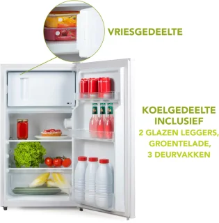 PRIMO PR176FR tafelmodel koelkast met vriesvak wit 80L