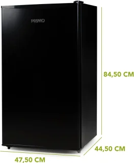 PRIMO PR177FR Tafelmodel Koelkast Zwart 80L