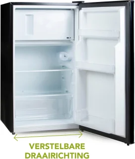 PRIMO PR177FR Tafelmodel Koelkast Zwart 80L