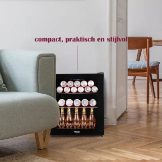 PRIMO PR178BC Minibar Koelkast 46L Zwart