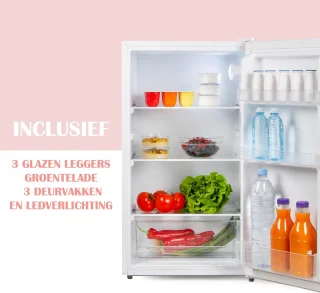 PRIMO PR180FR Koelkast Tafelmodel 94L Wit