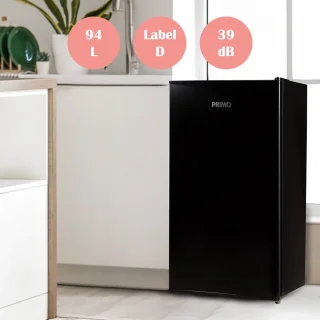 PRIMO PR181FR Koelkast Tafelmodel 94L Zwart
