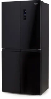 PRIMO PR182MD Koelvriescombinatie 4-Deurs Zwart 362L