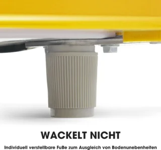 Retro dubbele deur koelkast 72L met vriezer 21L energyklasse E