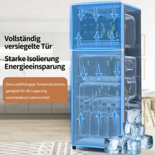 Retro koelkast met vriesvak 105,5 cm hoog 92L totaalvolume