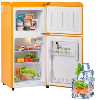 Retro Koelkast Vriescombinatie 60 L 86,8 cm