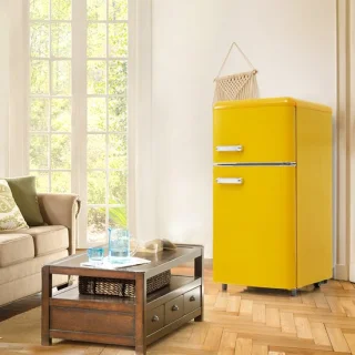Retro Minikoelkast 72L - Tafelmodel