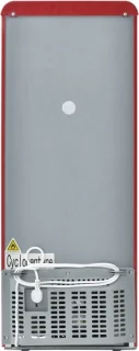 Retrokoelkast koel-vriescombinatie 105,5 cm tweedeurs 92L