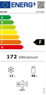 Wat vinden we goed aan de Salora 47CFT80BL Koelkast
