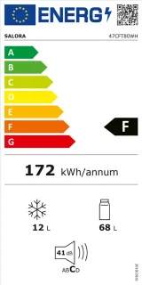 Salora 47CFT80WH tafelmodel koelkast