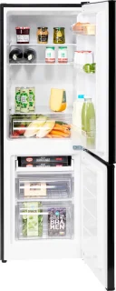 Salora COOLFREEZE143BL vrijstaande koelvriescombinatie zwart