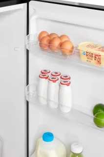 Salora COOLFREEZE143BL vrijstaande koelvriescombinatie zwart