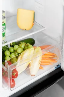 Salora COOLFREEZE143BL vrijstaande koelvriescombinatie zwart