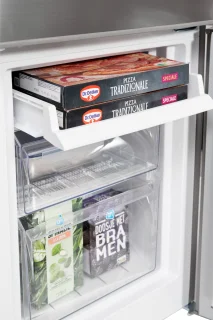 Salora COOLFREEZE143IN Koelvriescombinatie Roestvrijstaal