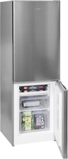 Salora COOLFREEZE143IN Koelvriescombinatie Roestvrijstaal