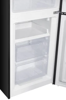 Salora COOLFREEZE180BL Vrijstaande Koelvriescombinatie Zwart