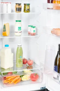 Salora COOLFREEZE180BL Vrijstaande Koelvriescombinatie Zwart
