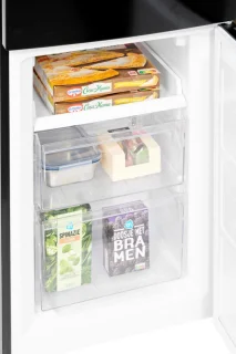 Salora COOLFREEZE180BL Vrijstaande Koelvriescombinatie Zwart