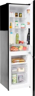Salora COOLFREEZE180BL Vrijstaande Koelvriescombinatie Zwart