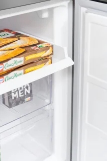 Salora COOLFREEZE180IN Koelvriescombinatie Roestvrijstaal