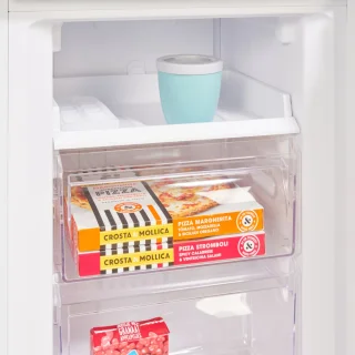Salora COOLFREEZE180WH Koelvriescombinatie Wit vrijstaand
