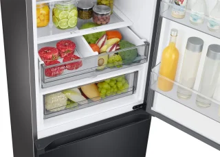 Samsung Bespoke RB38C7B5AB1-EF Koelvriescombinatie Zwart