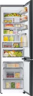 Samsung Bespoke RB38C7B5AB1-EF Koelvriescombinatie Zwart