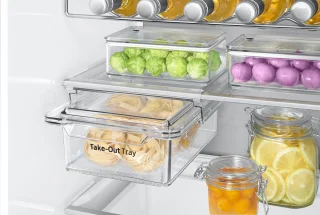 Samsung BRB260089WW koel-vriescombinatie 256L wit ingebouwd