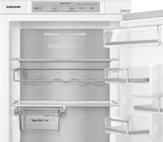 Samsung BRB260089WW koel-vriescombinatie 256L wit ingebouwd