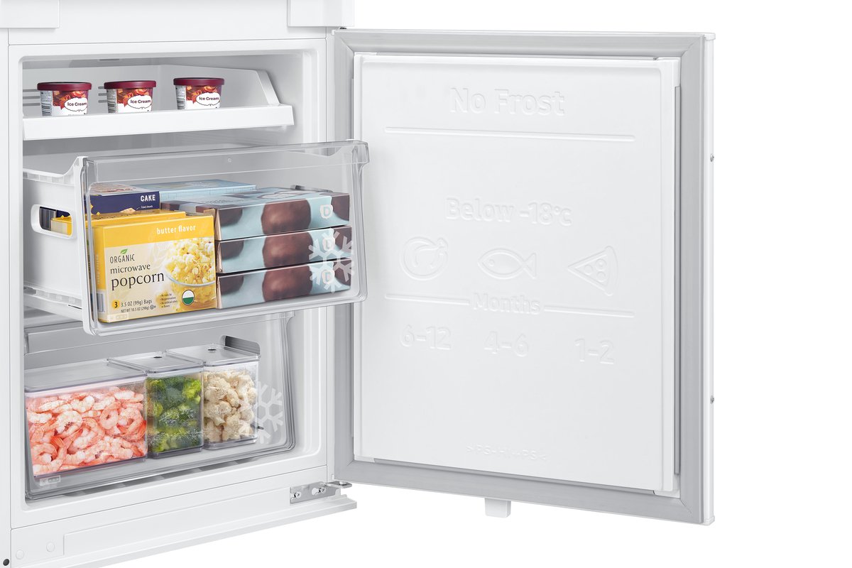 Samsung BRB26705DWW Koelvriescombinatie Inbouw 264L Wit